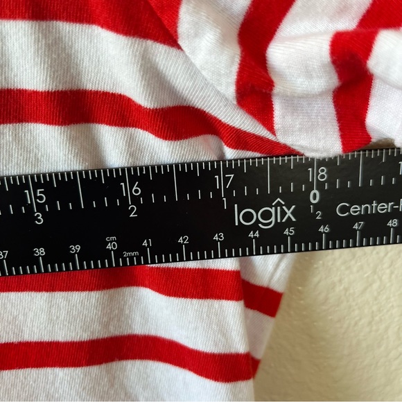 St John’s Bay 100% Cotton Red White & BBQ Tee Size Medium - Picture 5 of 6